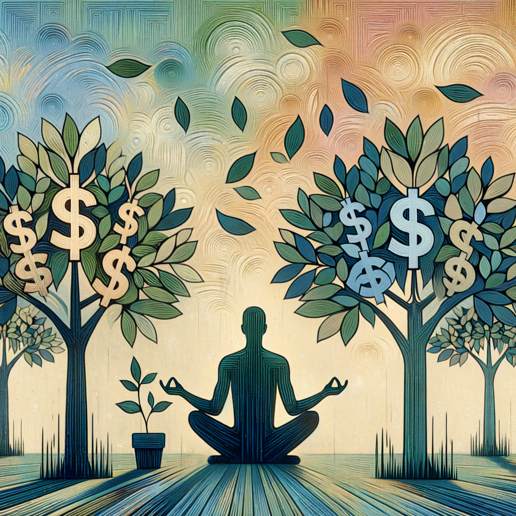 The correlation between mental well-being and financial health